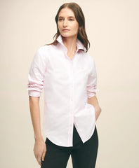 Shirts Classic-Fit Cotton Oxford Stripe Shirt - Brooks Brothers