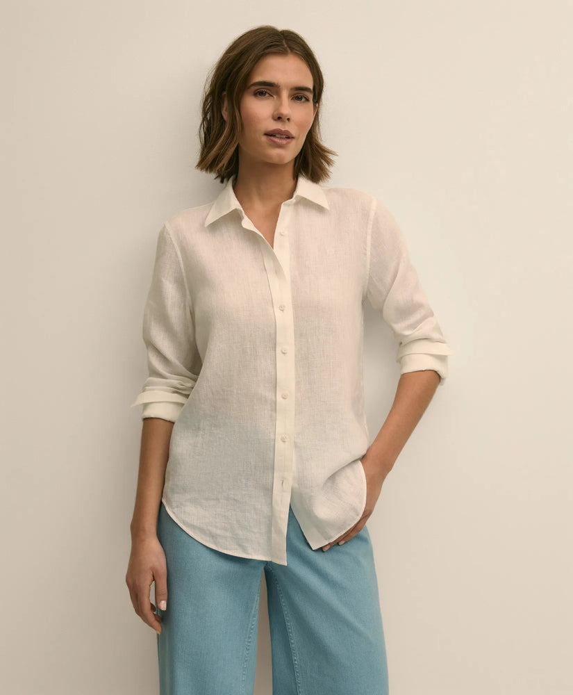 Shirts Classic Fit Irish Linen Shirt - Brooks Brothers sale