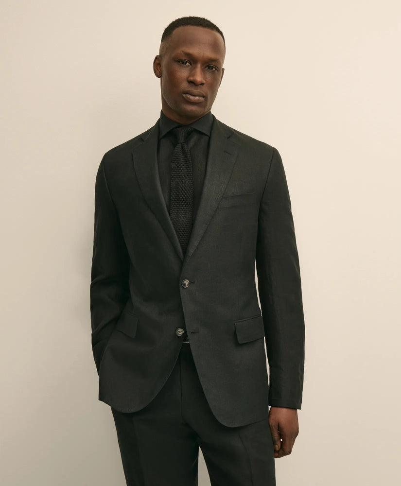 Men Classic Fit Linen 1818 Sport Coat - Brooks Brothers sale