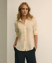Shirts Classic Fit Linen Stripe Shirt - Brooks Brothers For sale