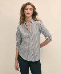 Women Classic Fit Stretch Supima - Brooks Brothers Outlet