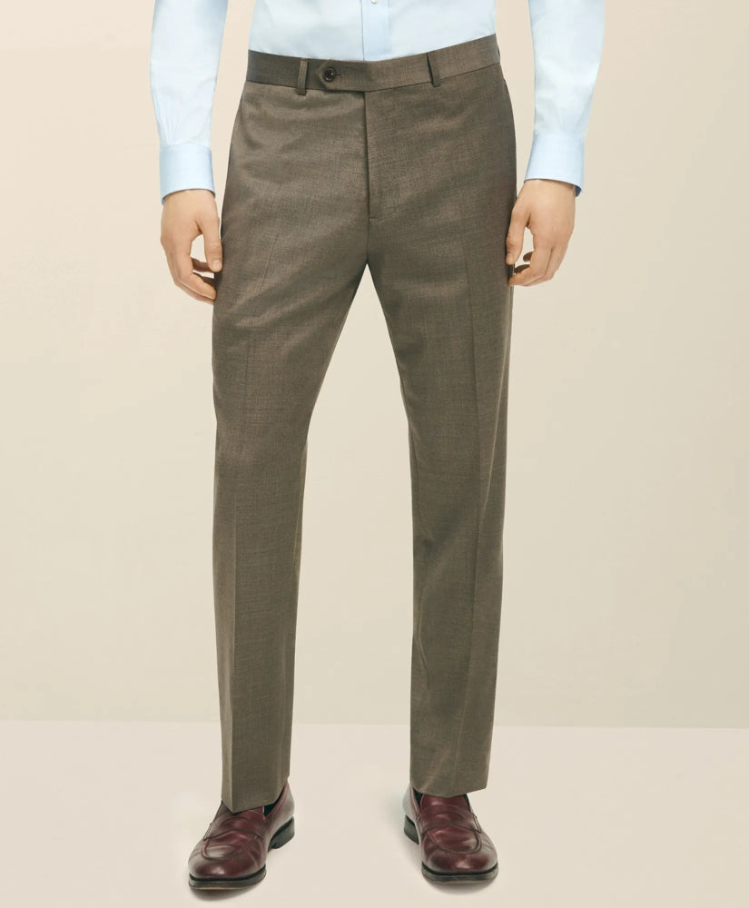 Men Classic Fit Wool 1818 Dress Pants - Brooks Brothers Outlet