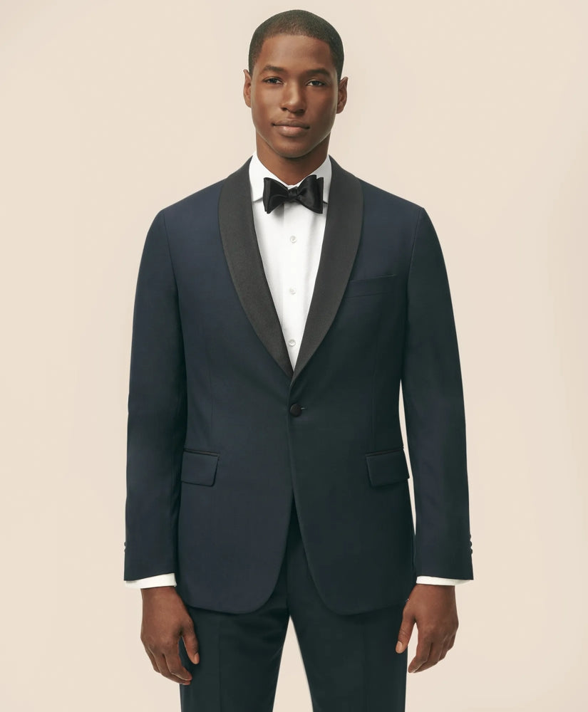 Men Classic Fit Wool 1818 Shawl Collar Tuxedo