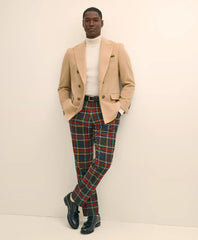 Sale Classic Fit Wool-Blend Tartan Dress Pants - Brooks Brothers Near me