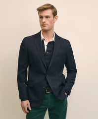 Sale Classic Fit Wool Hopsack Sport Coat - Brooks Brothers
