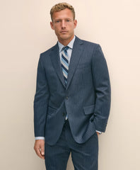 Tailored Classic Fit Wool Pinstripe 1818 Suit - Brooks Brothers US