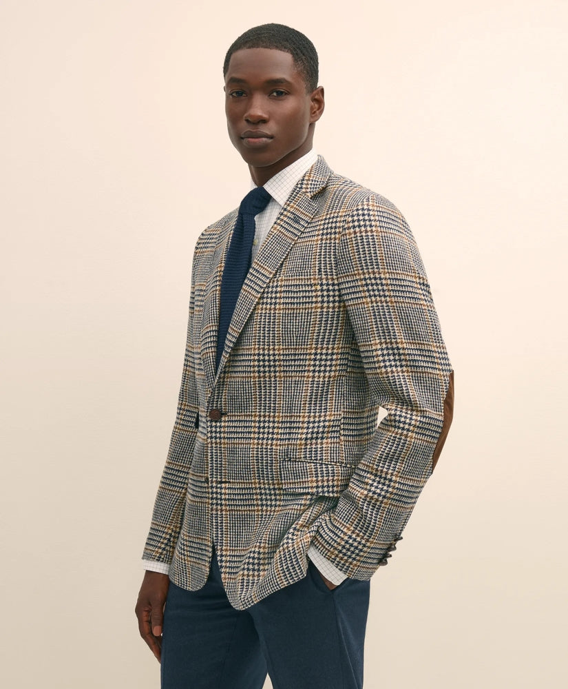 Sale Classic Fit Wool Tweed Multicheck 1818 Sport Coat - Brooks Brothers For sale