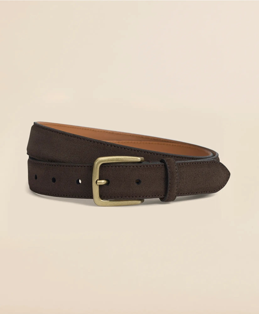 Men Classic Suede Belt - Brooks Brothers For sale