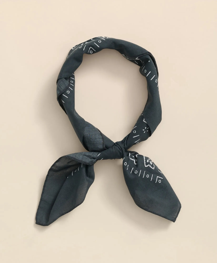 Men Cotton Bandana Print Neckerchief - Brooks Brothers Online