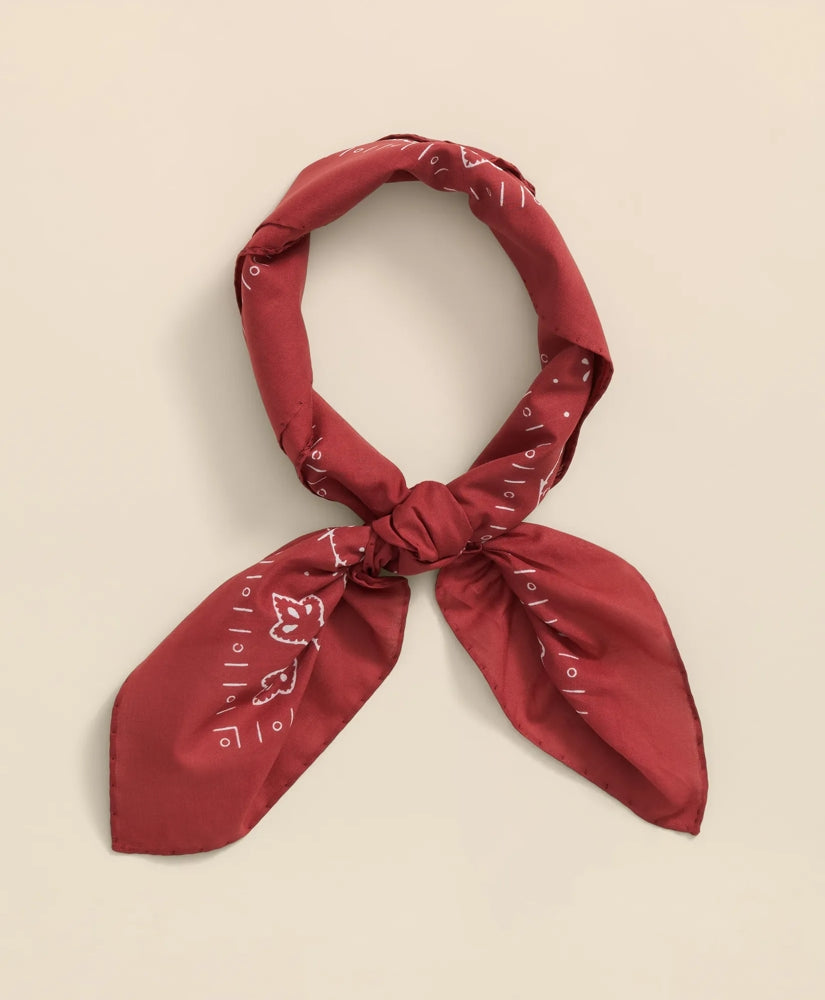 Men Cotton Bandana Print Neckerchief - Brooks Brothers Online