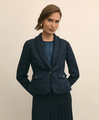 Sale Fringed Boucle Jacket - Brooks Brothers For sale