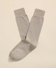 Men Cotton-Blend Mini-Dot Socks - Brooks Brothers Discount