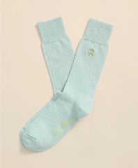 Men Cotton Blend Ribbed Socks