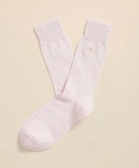 Men Cotton Blend Ribbed Socks