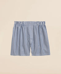 Sale Cotton Broadcloth Butcher-Stripe Boxers - Brooks Brothers US