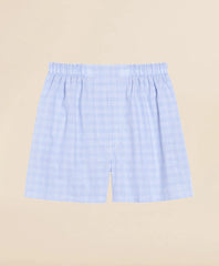 Men Cotton Broadcloth Glen Plaid Boxers - Brooks Brothers Online