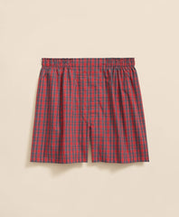 Sale Cotton Broadcloth Royal Stewart Tartan Boxers - Brooks Brothers Outlet