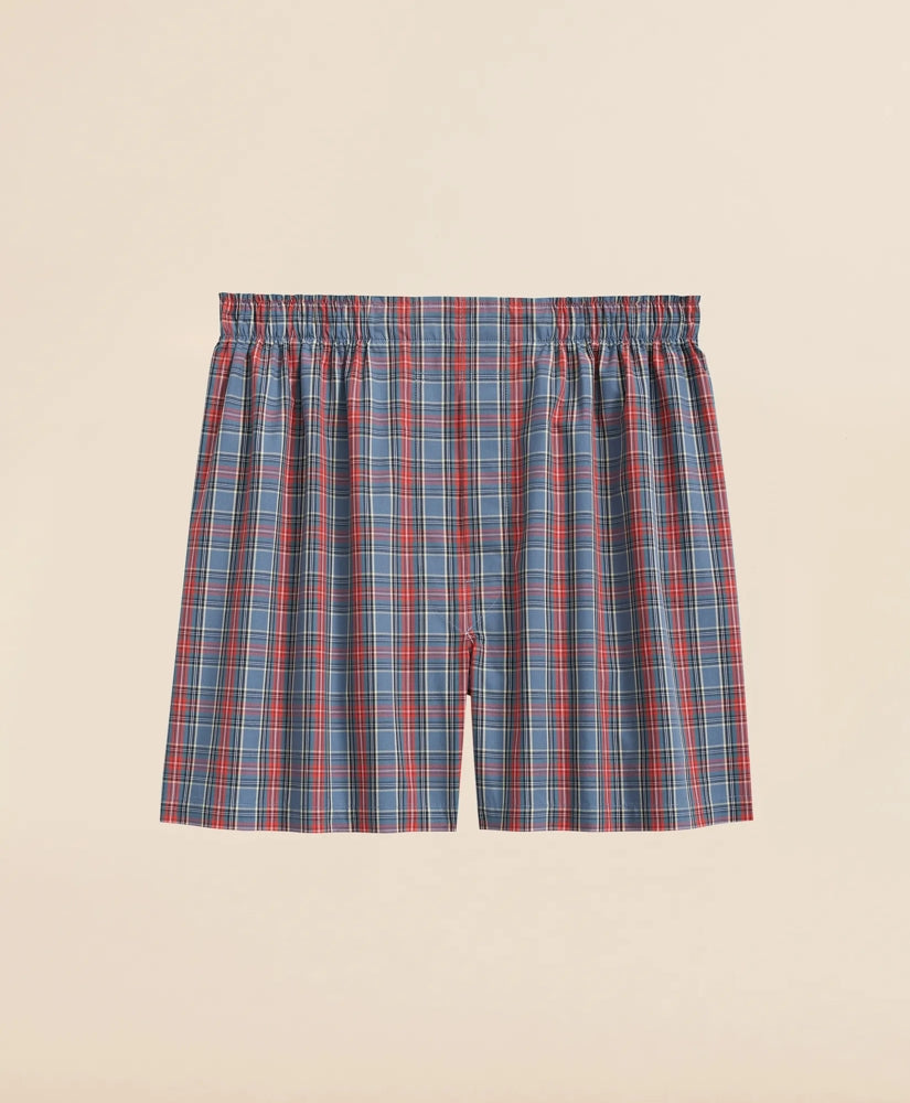 Sale Cotton Broadcloth Tartan Boxers - Brooks Brothers Near me