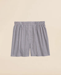 Sale Cotton Broadcloth Tattersall Boxers - Brooks Brothers