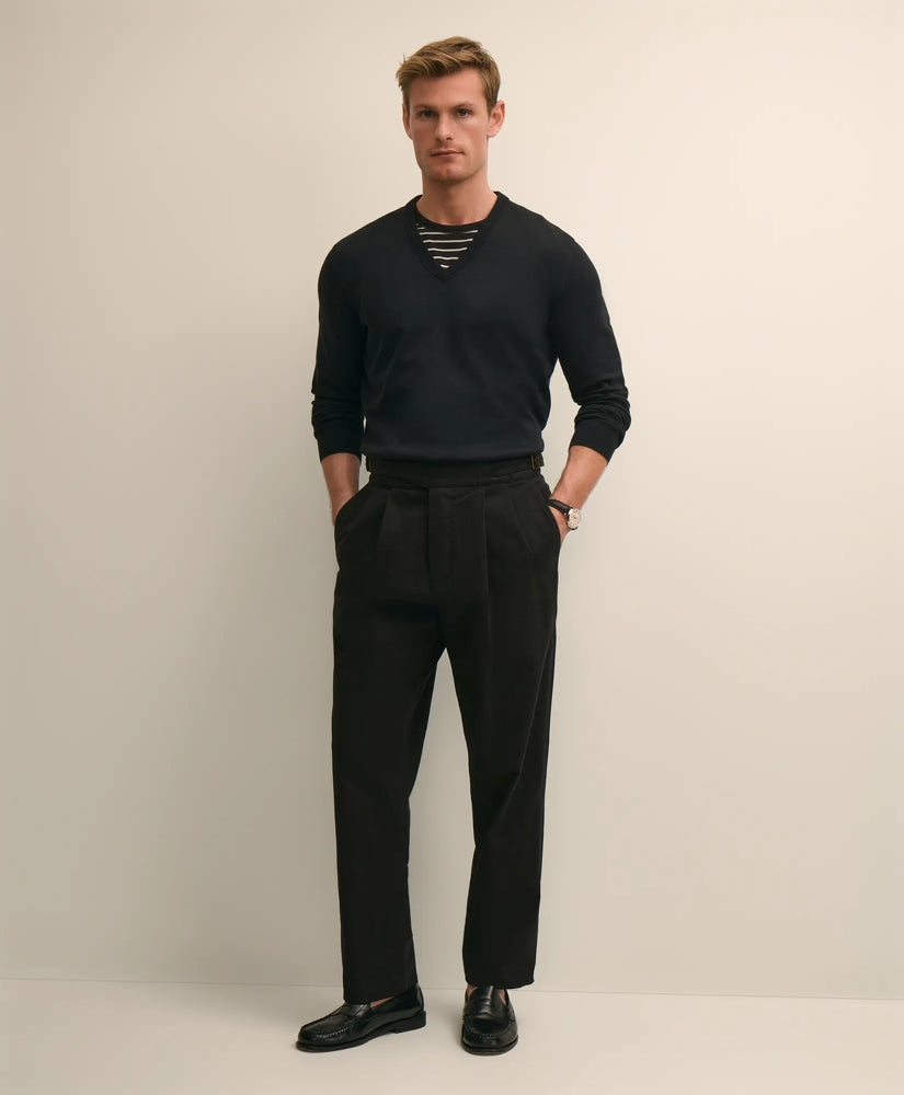 Men Cotton Herringbone Gurkha Pants - Brooks Brothers For sale