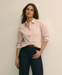 Shirts Cotton Jacquard Clip-Dot Shirt - Brooks Brothers Online