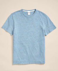 Shirts Cotton-Linen Pique T-Shirt - Brooks Brothers sale