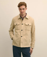 Sale Cotton Moleskin Shirt Jacket - Brooks Brothers Discount