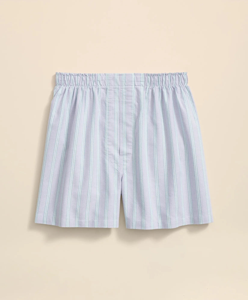 Sale Cotton Oxford BB#1 Striped Boxers - Brooks Brothers On sale
