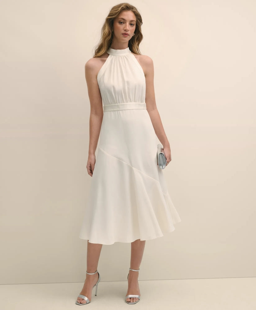 Sale Crepe Halter Dress - Brooks Brothers For sale