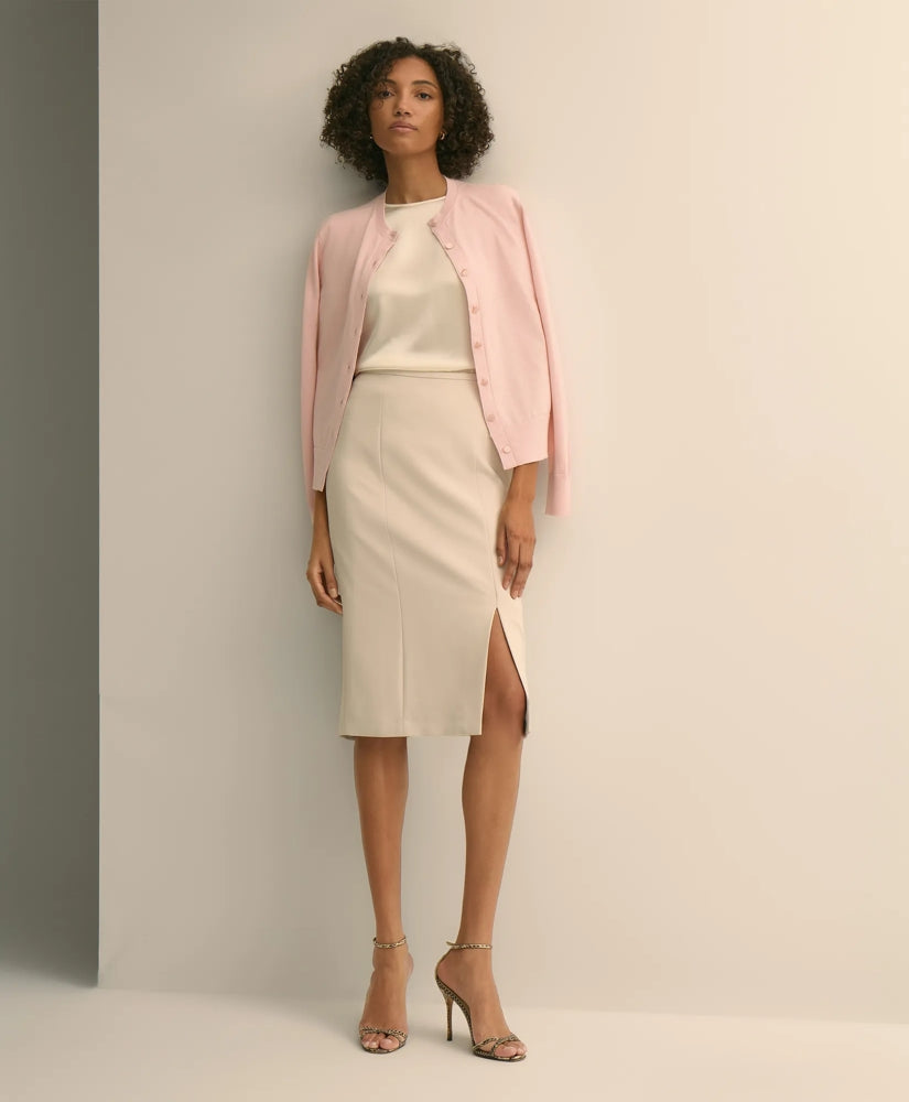 Sale Crepe Pencil Skirt - Brooks Brothers US