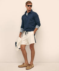 Sale Double Faced Cotton Blend Pique Shorts - Brooks Brothers Gift