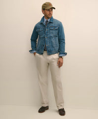Men Pleated Traditional Fit Cotton Advantage Chino - Brooks Brothers Discount
