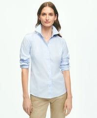 Women Fitted Non-Iron Stretch Supima