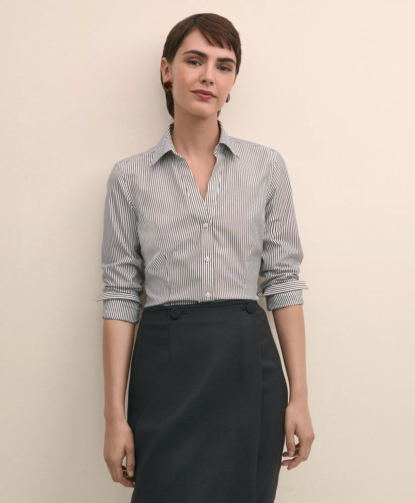 Shirts Fitted Non-Iron Stretch Supima - Brooks Brothers US