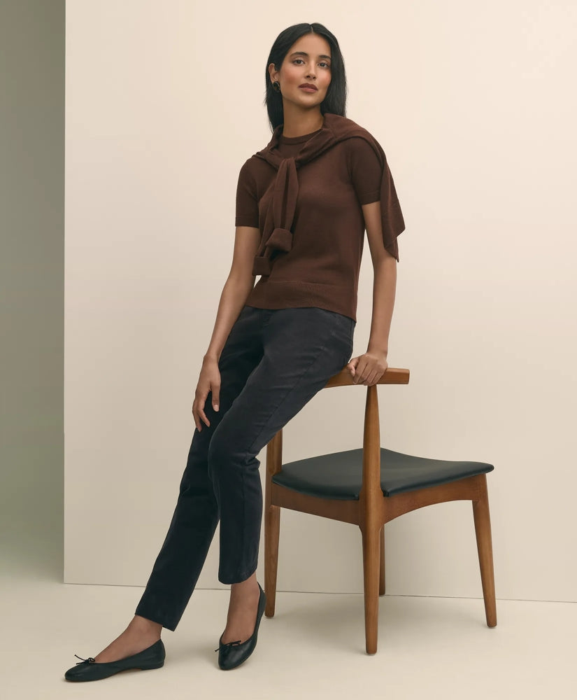 Women Five-Pocket Corduroy Pants - Brooks Brothers
