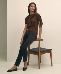Women Five-Pocket Corduroy Pants - Brooks Brothers