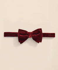 Men Formal Silk Blend Velvet Bow Tie - Brooks Brothers Near me