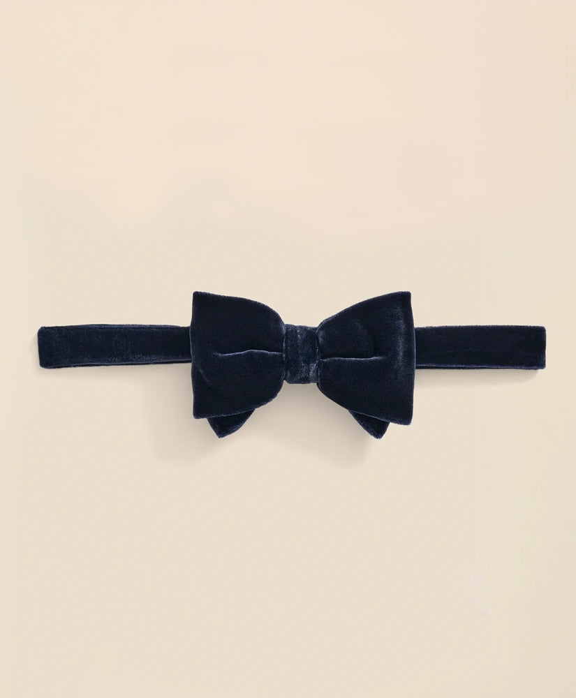 Men Formal Silk Blend Velvet Bow Tie - Brooks Brothers Near me