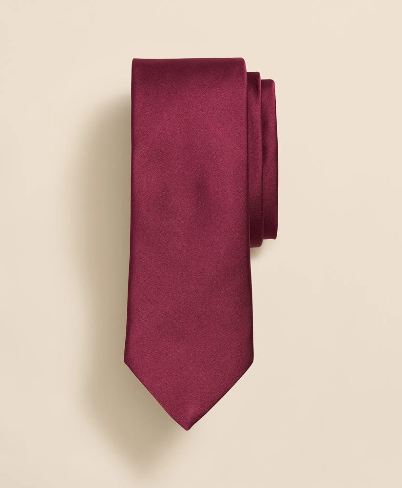 Men Formal Silk Satin Tie - Brooks Brothers US