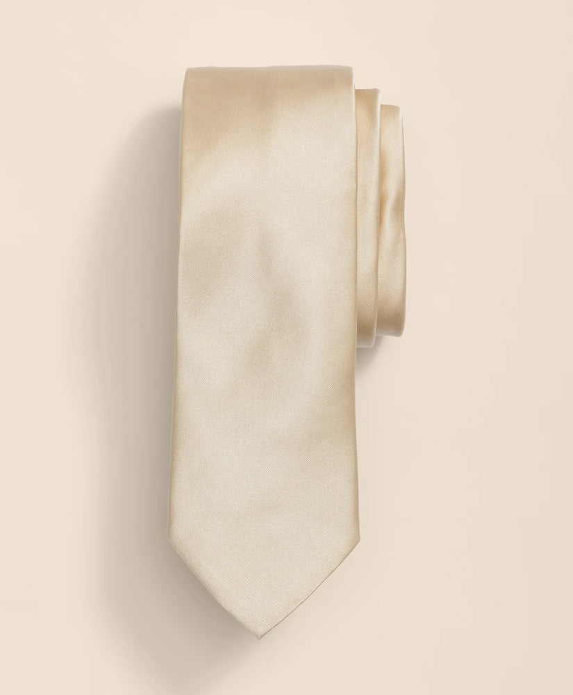 Men Formal Silk Satin Tie - Brooks Brothers US