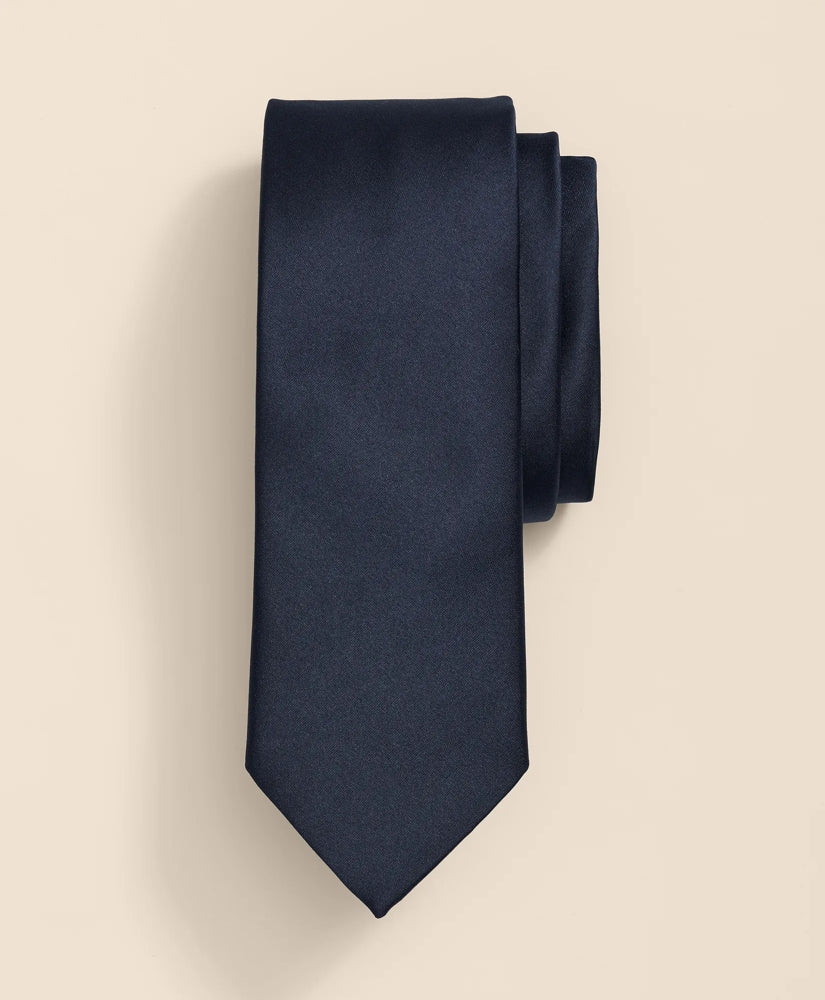Men Formal Silk Satin Tie - Brooks Brothers US