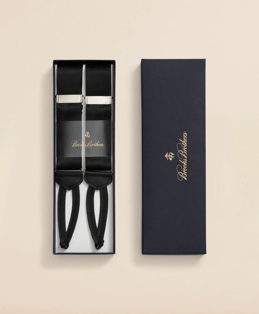 Men Formal Solid Suspenders - Brooks Brothers Discount