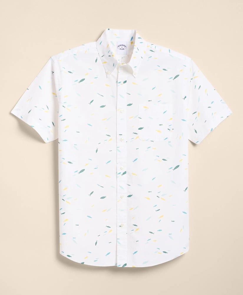 Men Friday Short-Sleeve Poplin Shirt