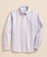 Men Friday Shirt, Oxford Bold Stripe