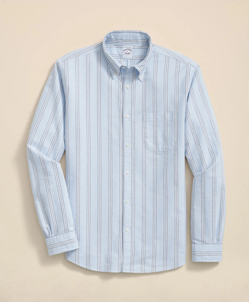 Sale Friday Shirt, Oxford Multi Stripe - Brooks Brothers Online