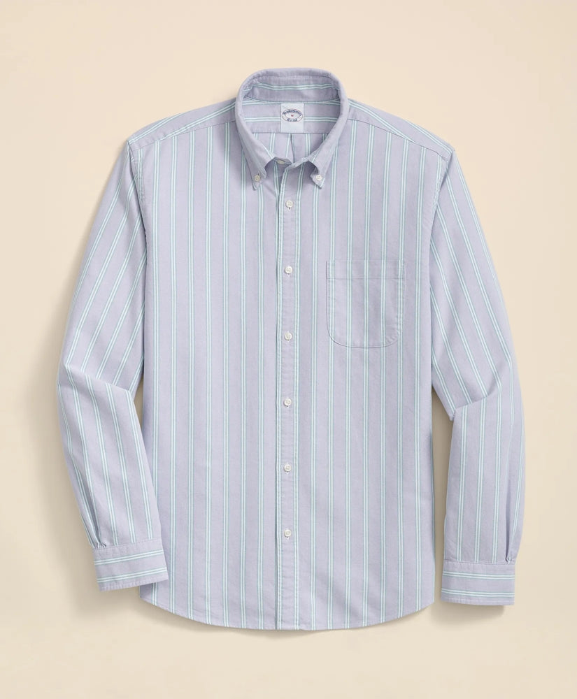 Sale Friday Shirt, Oxford Multi Stripe - Brooks Brothers Online