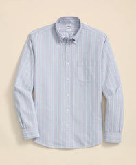 Sale Friday Shirt, Oxford Multi Stripe - Brooks Brothers Online