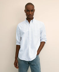 Men Friday Shirt, Oxford Stripe - Brooks Brothers US