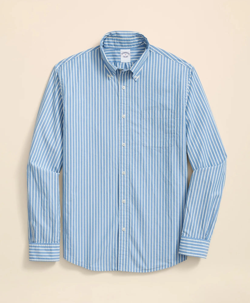 Sale Friday Shirt, Poplin Bengal Stripe - Brooks Brothers Discount
