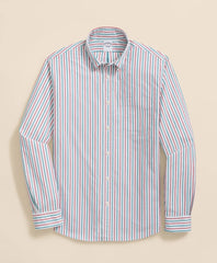 Sale Friday Shirt, Poplin Holiday Stripe - Brooks Brothers For sale